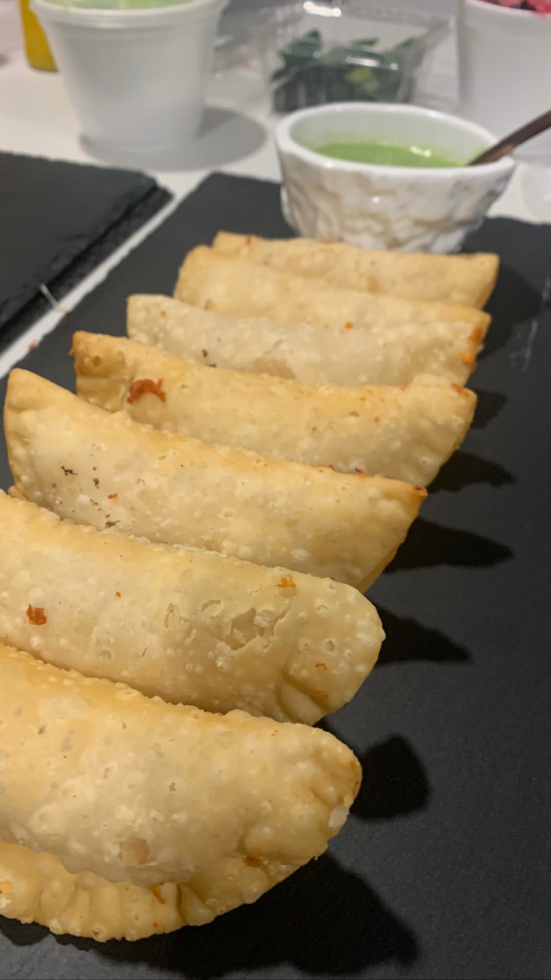 Bocados servidos individualmente